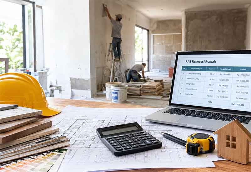 Cara Menghitung Biaya Renovasi Rumah